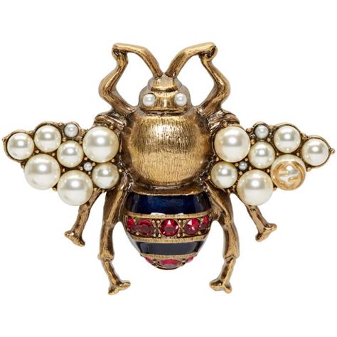 gold bee Gucci brooch